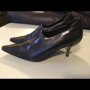 Donald J Pliner RIANA Leather Bootie Stilettos Size 8.5M